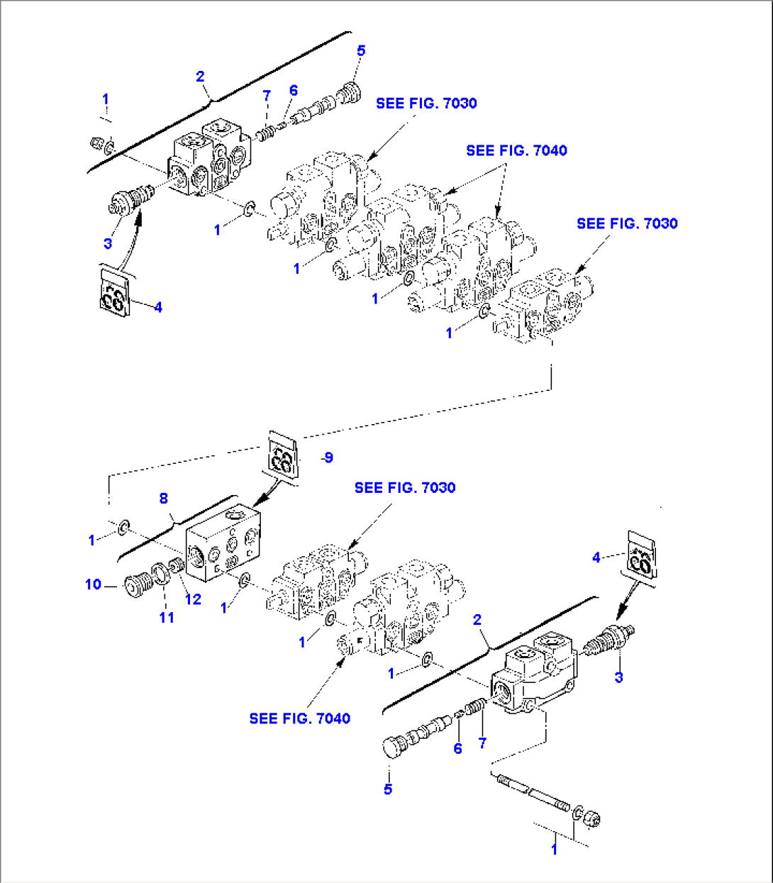 6-SPOOL CONTROL VALVE (1st PART)