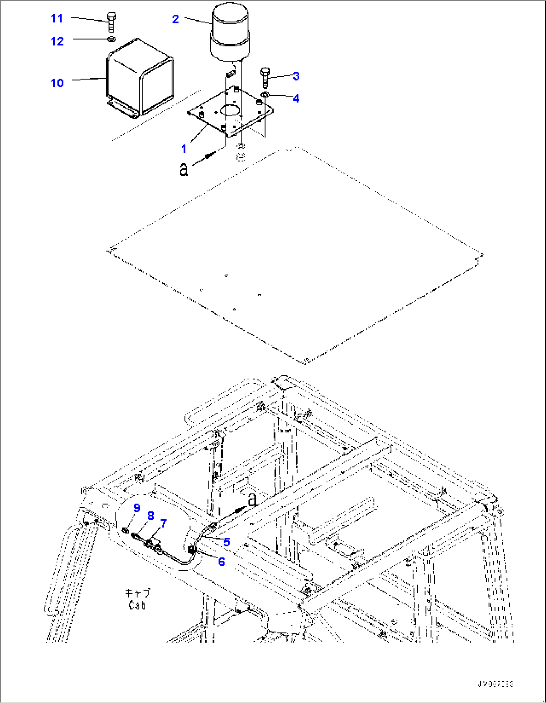 Cab, Beacon Lamp (#2800-)
