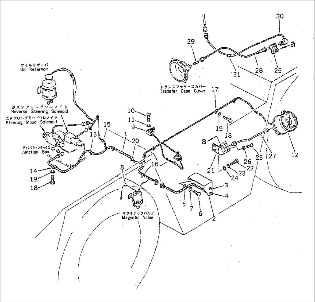 ELECTRICAL SYSTEM (TACHOGRAPH AND GREASE PANEL)