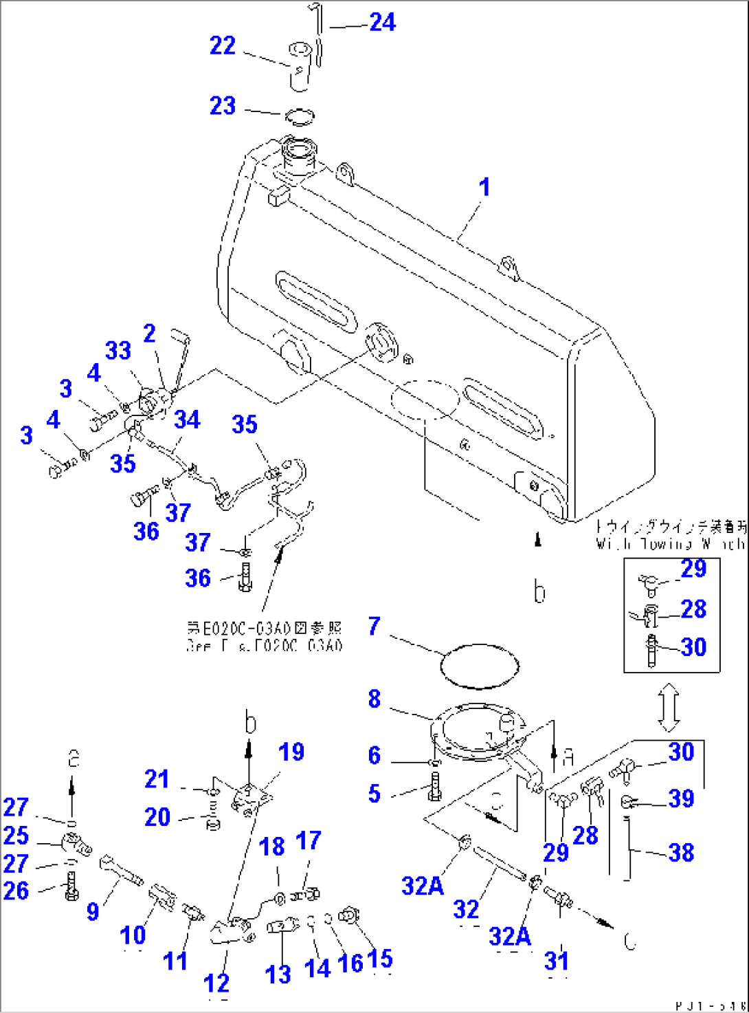 FUEL TANK (SALTY RESISTANT SPEC.FOR TOKUYAMA)(#37663-)