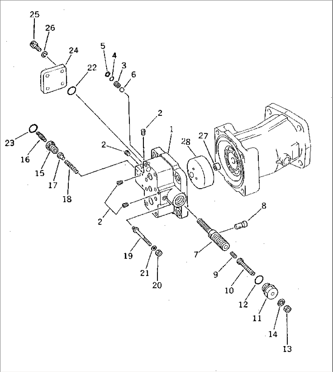 TRAVEL MOTOR (3/5) (MOTOR (2/2))(#1601-2186)