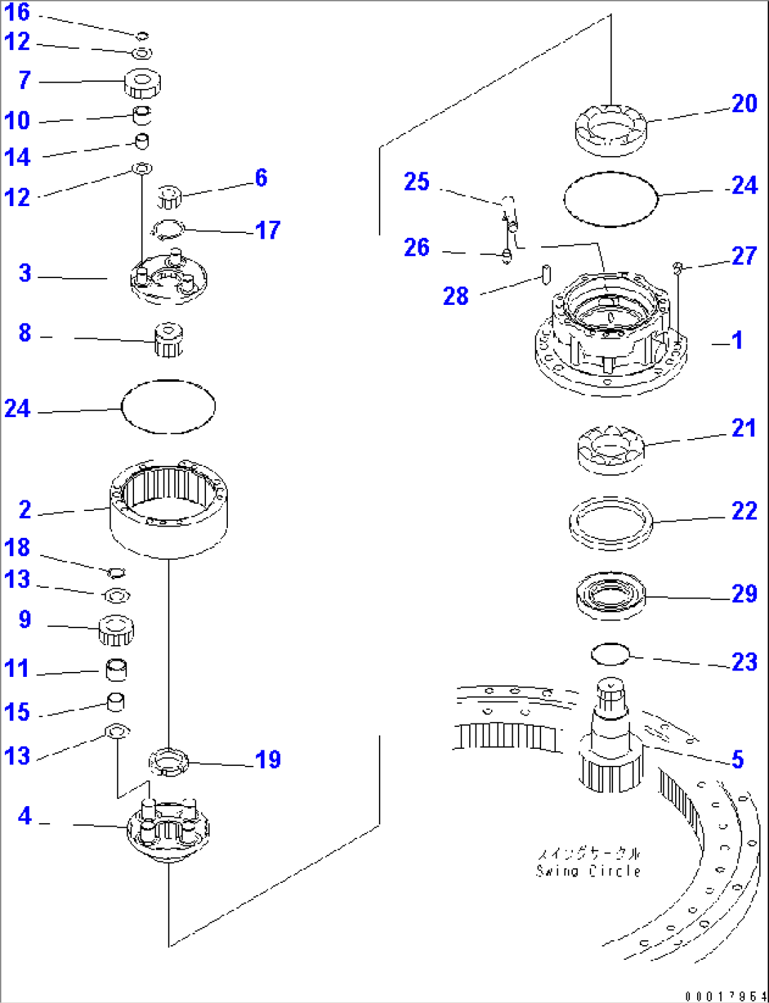 SWING MACHINERY (MACHINERY)(#4501-4884)
