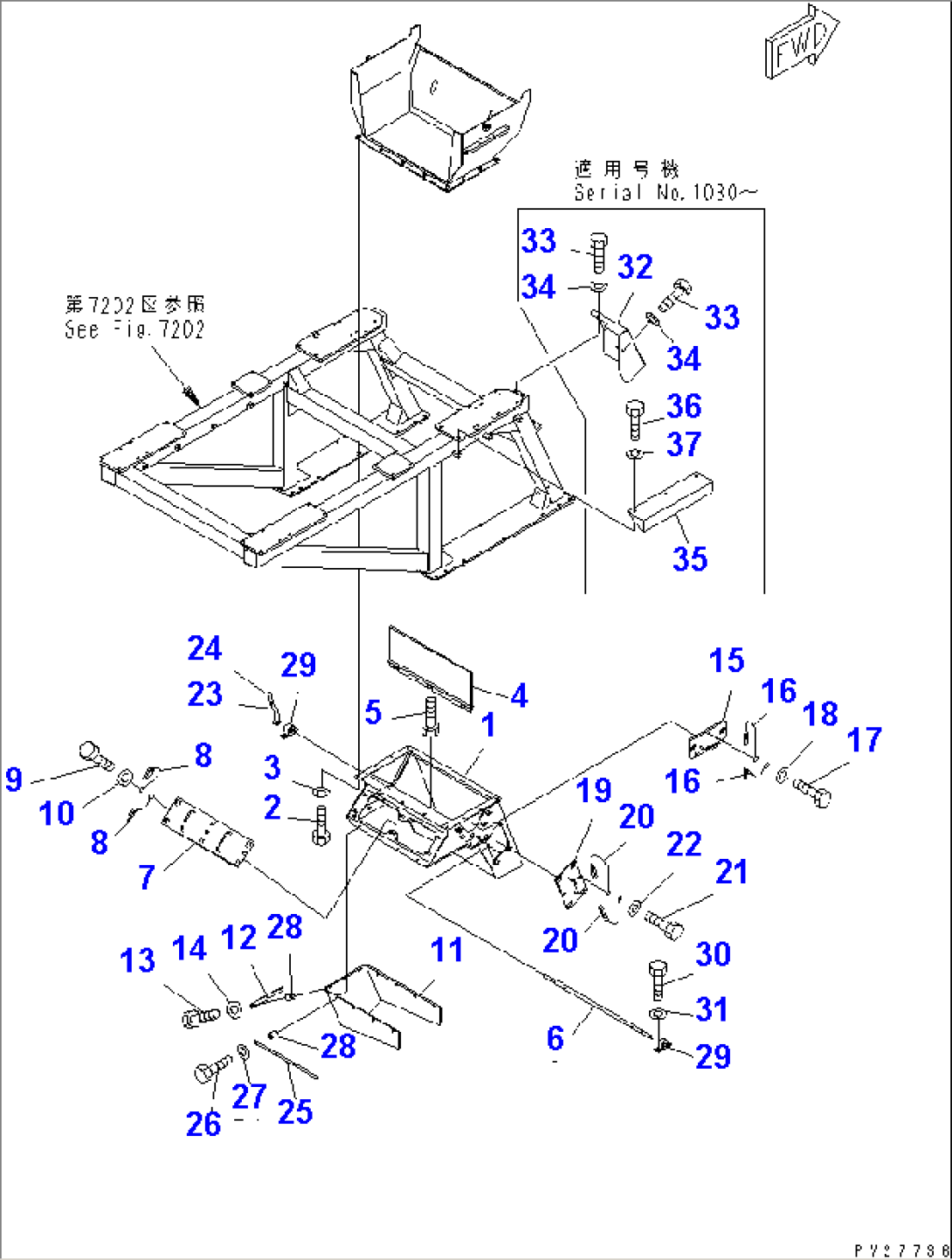 CHUTER (M-TYPE) (1/2)(#1005-1500)