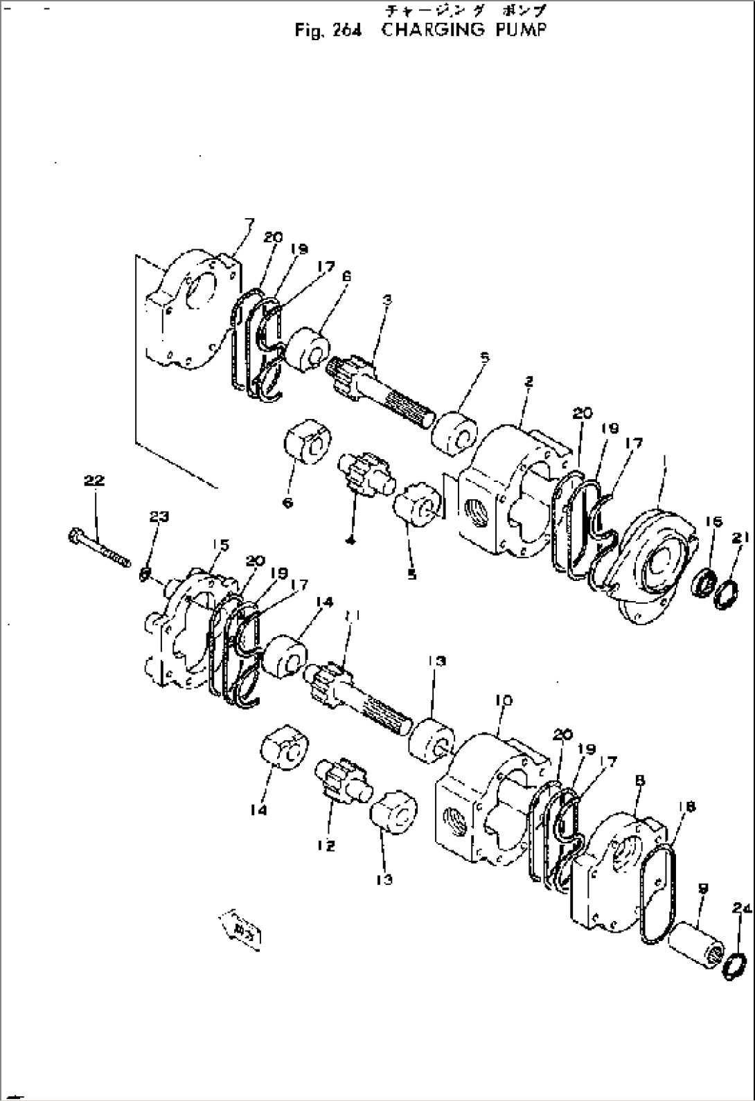 CHARGING PUMP(#10001-)