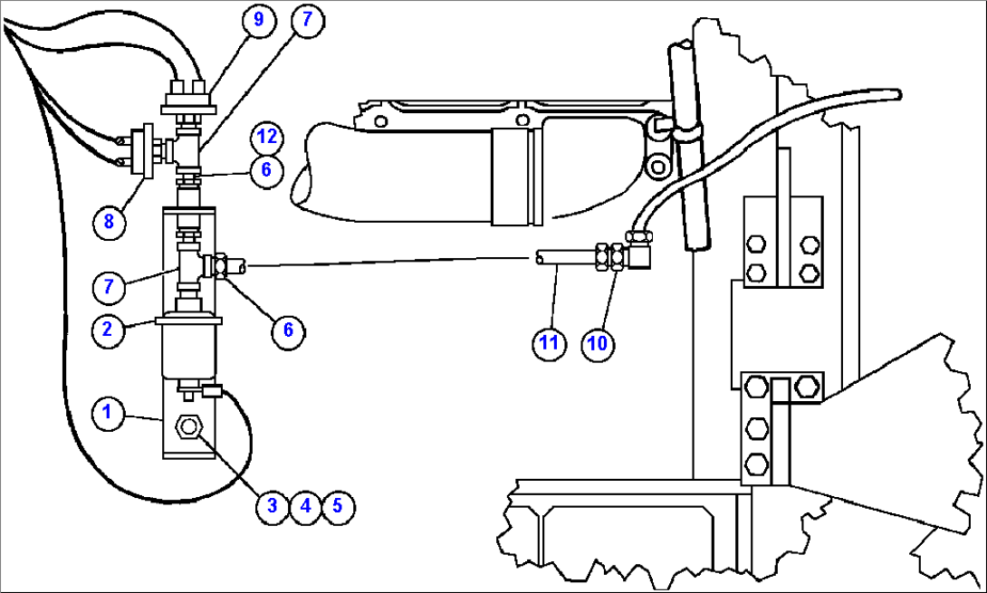 ENGINE OIL PRESSURE PIPING