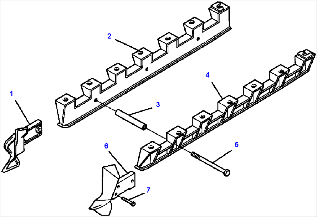 TRACK ROLLER AND SPROCKET SHIELDS