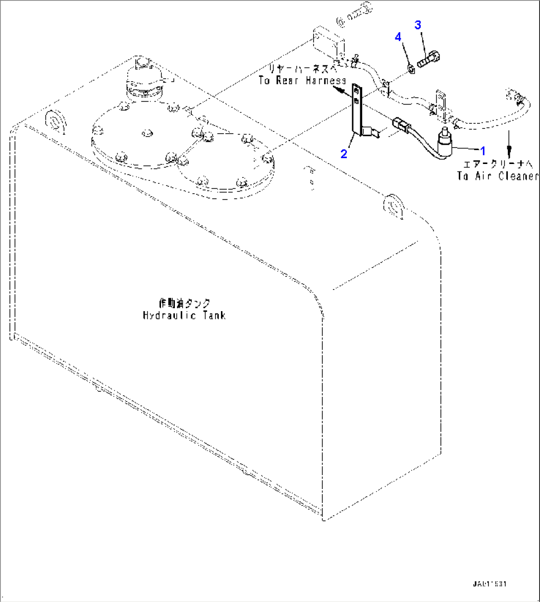 Engine Related Parts, Dust Indicator (#66722-)