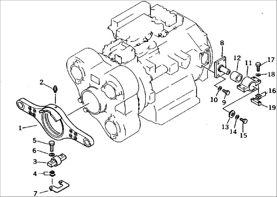TRANSMISSION MOUNTING PARTS
