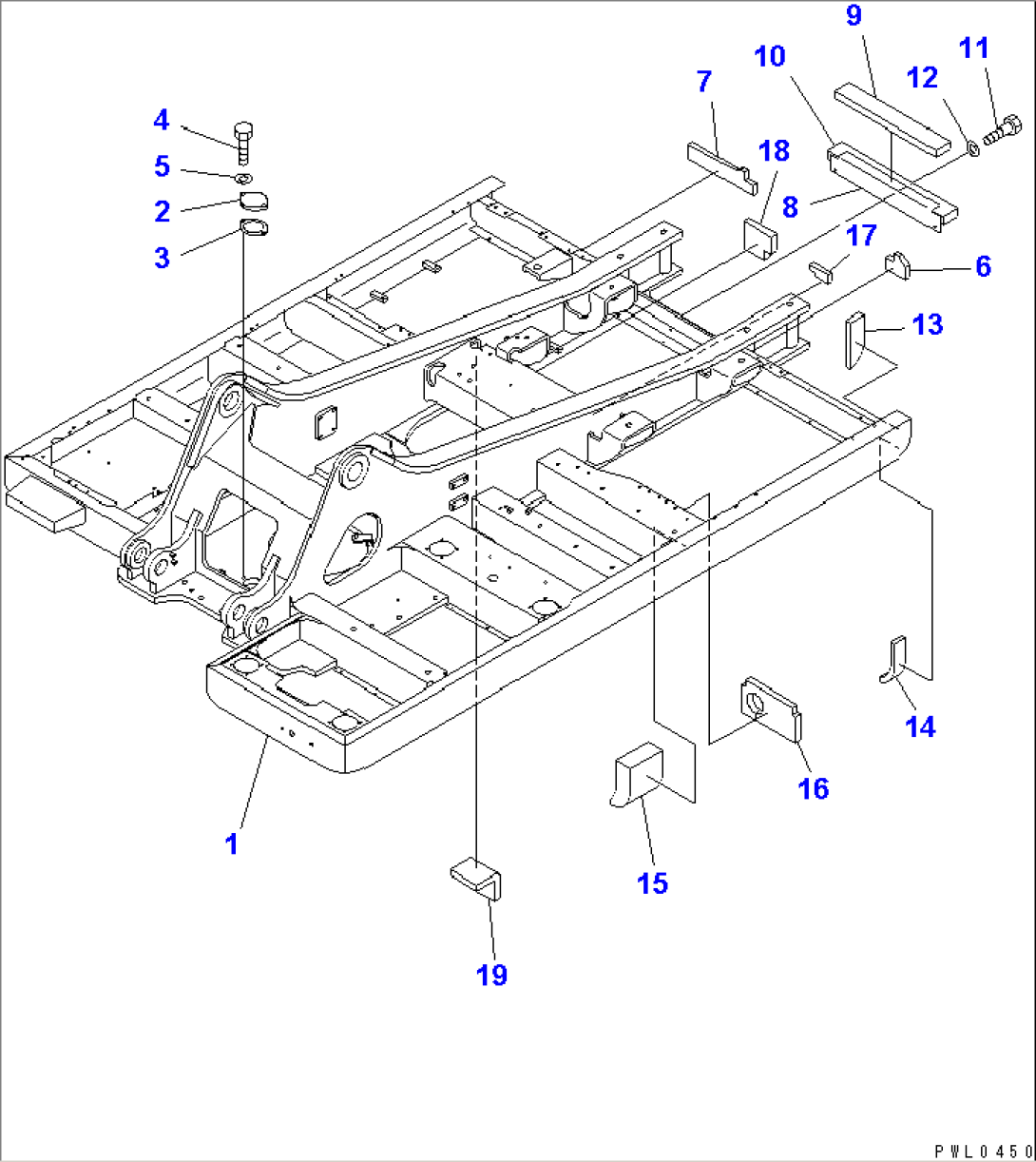 REVOLVING FRAME (FOR ADDITIONAL PIPING)