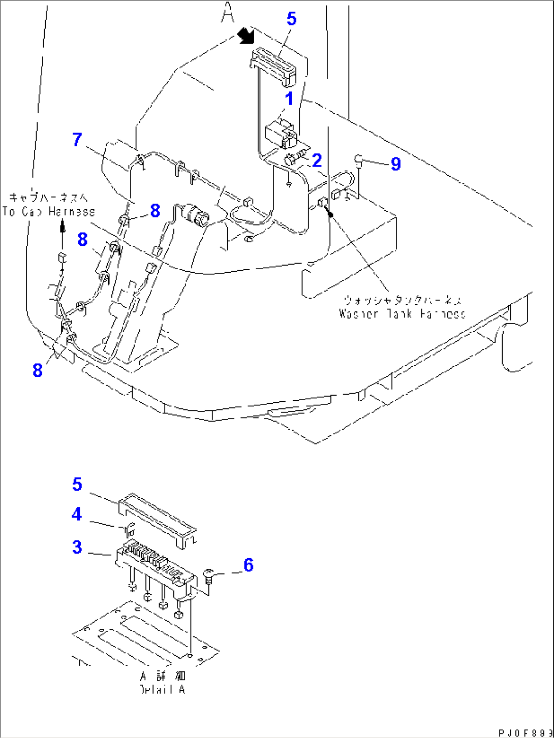 FLOOR HARNESS (2/2)(#54095-)