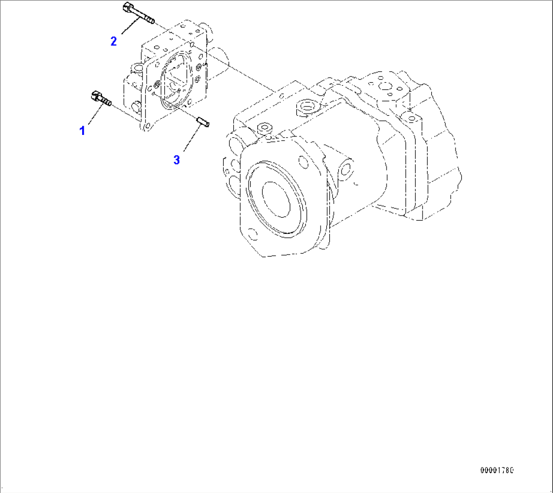 Power Train Oil Cooler Piping, HSS Pump (5/6) (#22083-)