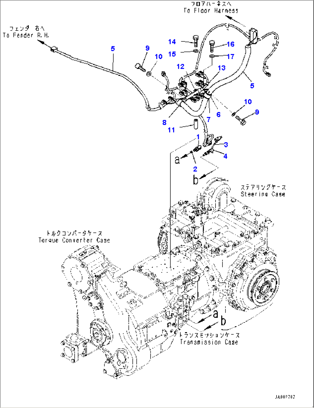 Power Train, Wiring Harness (#80001-)