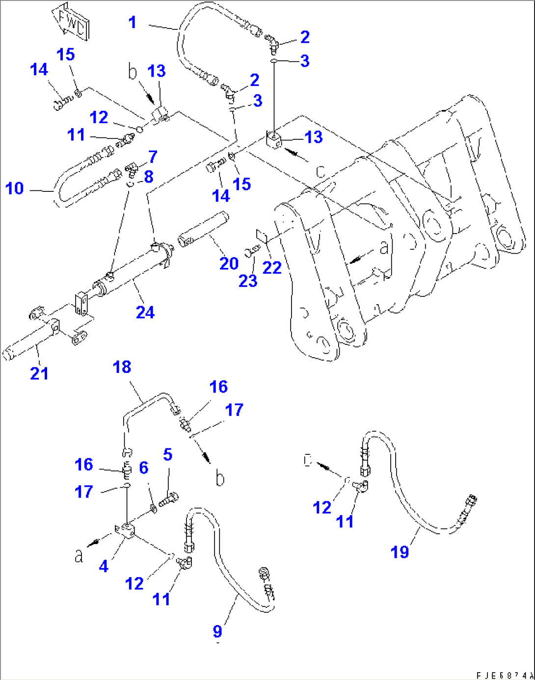 MULTI COUPLER (HYDRAULIC PIPING)