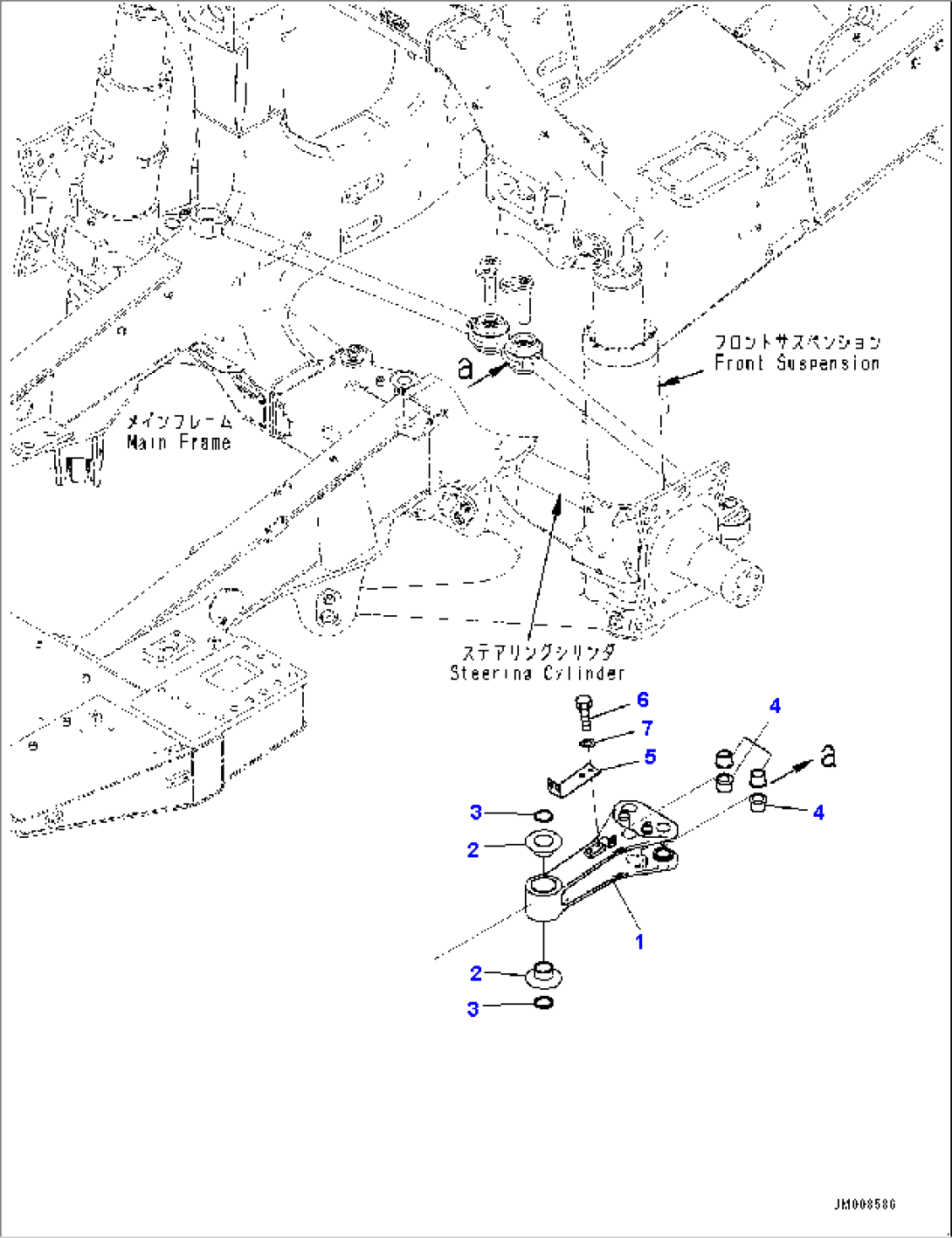Steering Linkage, Lever (#30001-)