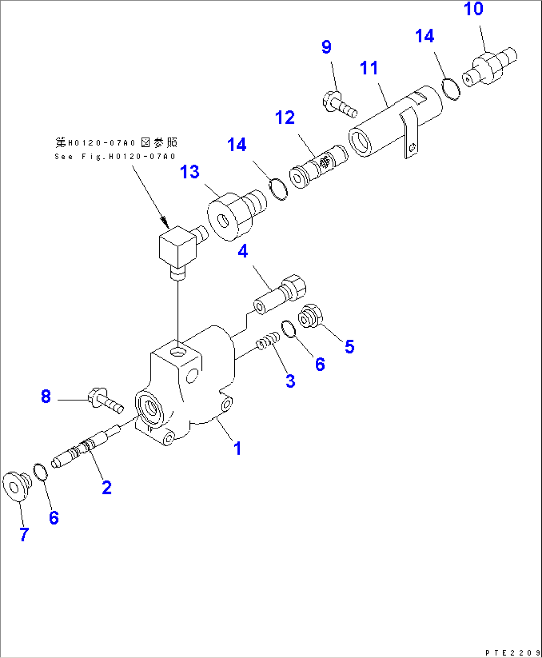 HYDRAULIC MAIN VALVE (PRIORITY VALVE AND FILTER)