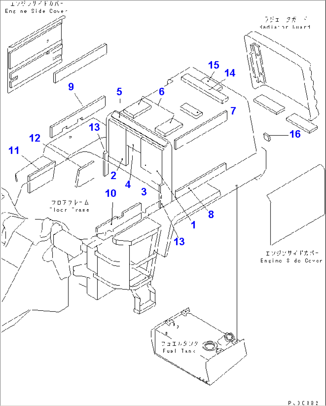 HOOD (SHEET) (LIVESTOCK RAISING SPEC.)