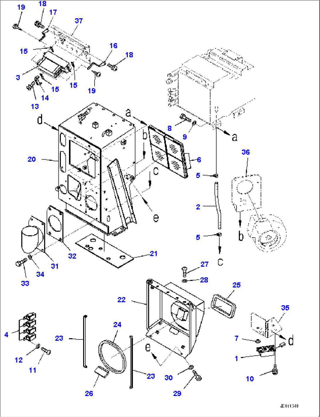 Dashboard, Air Conditioner Related Parts (#11609-)