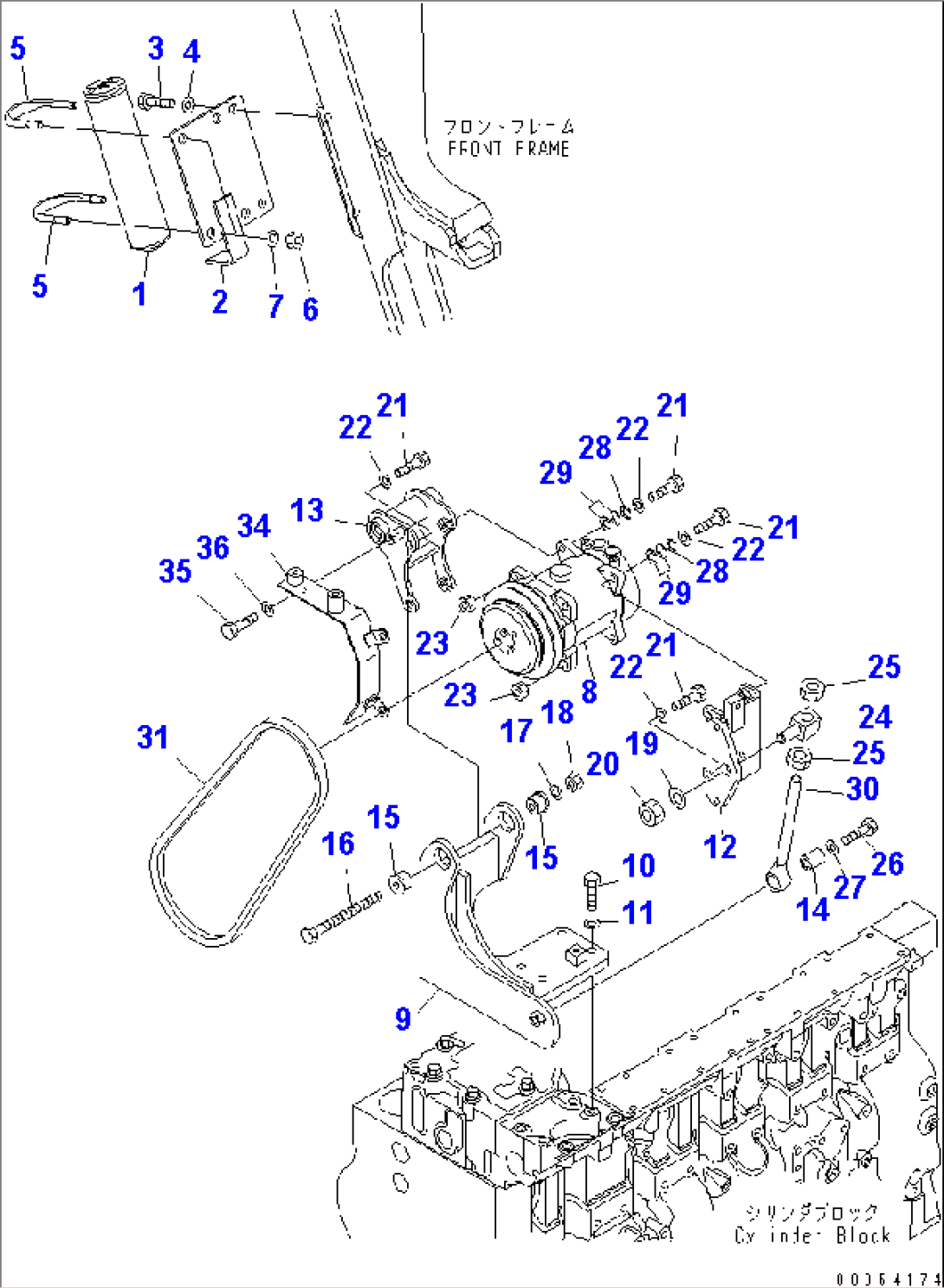 AIR CONDITIONER (AIR CONDITIONER EQUIPMENT AND MOUNTING PARTS)