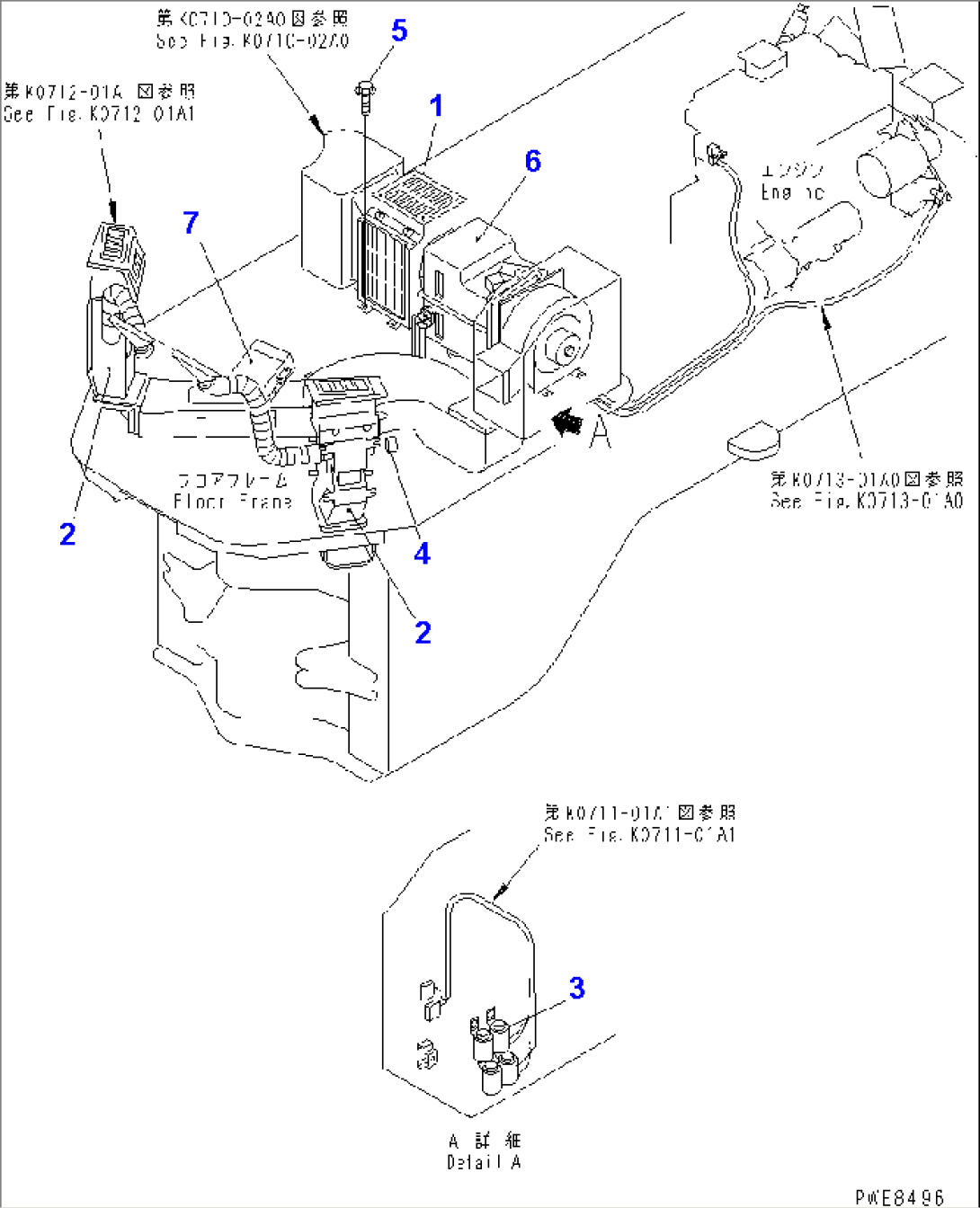 HEATER AND DEFROSTER(#54001-54103)