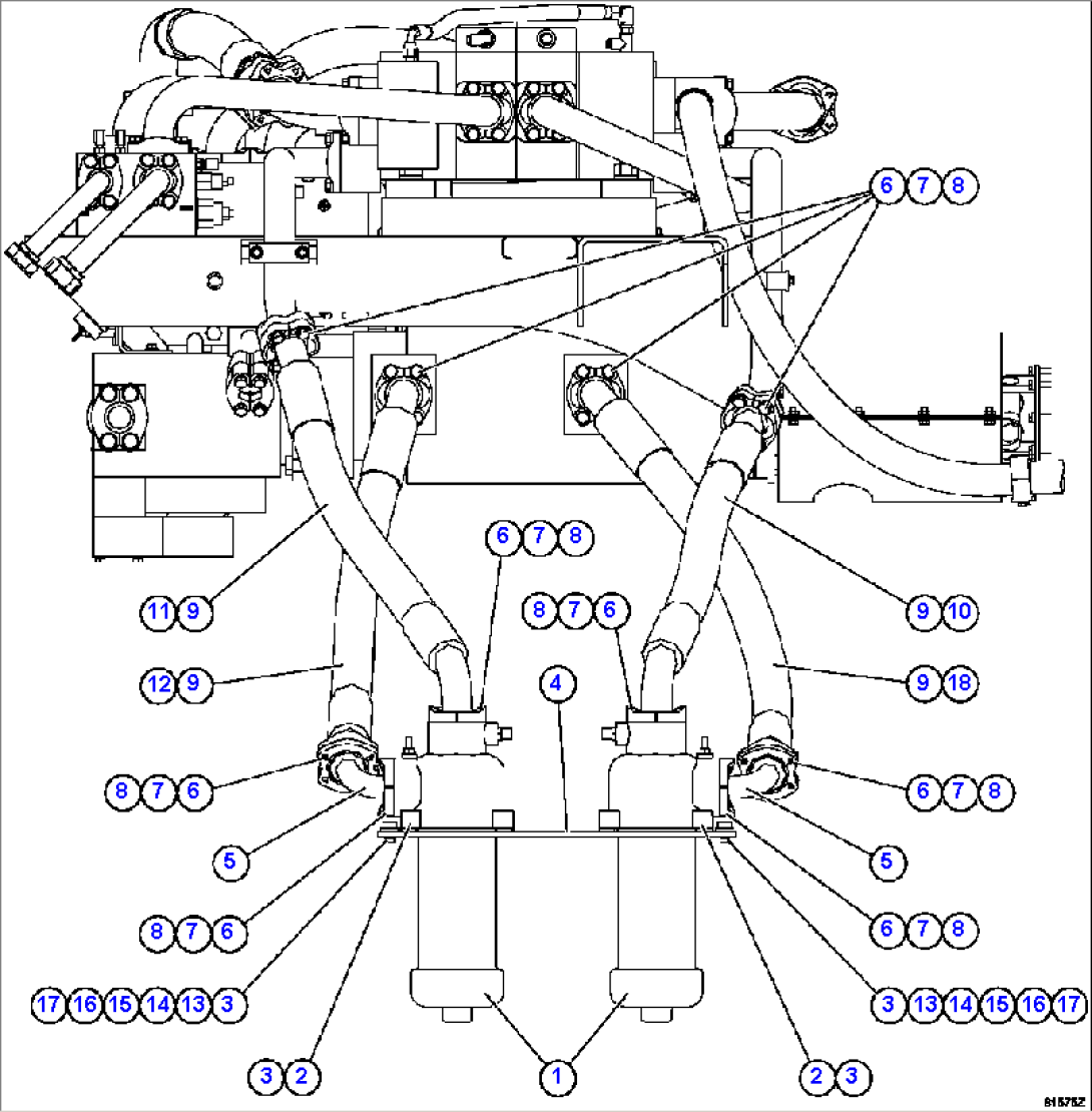 HOIST & BRAKE COOLING FILTER INSTALLATION