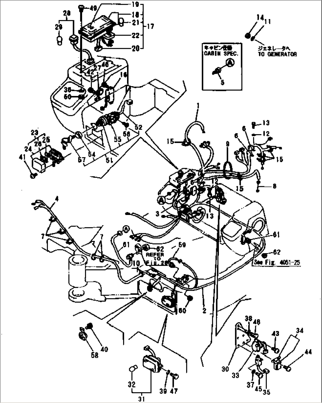 ELECTRICAL SYSTEM (CHASSIS SIDE)(#11001-)