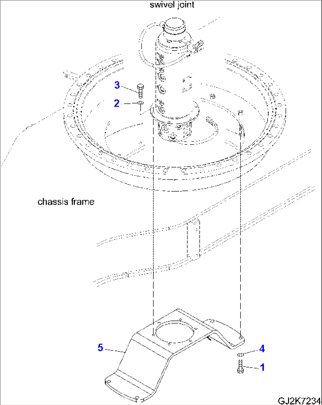 SWIVEL JOINT - MOUNTING PARTS