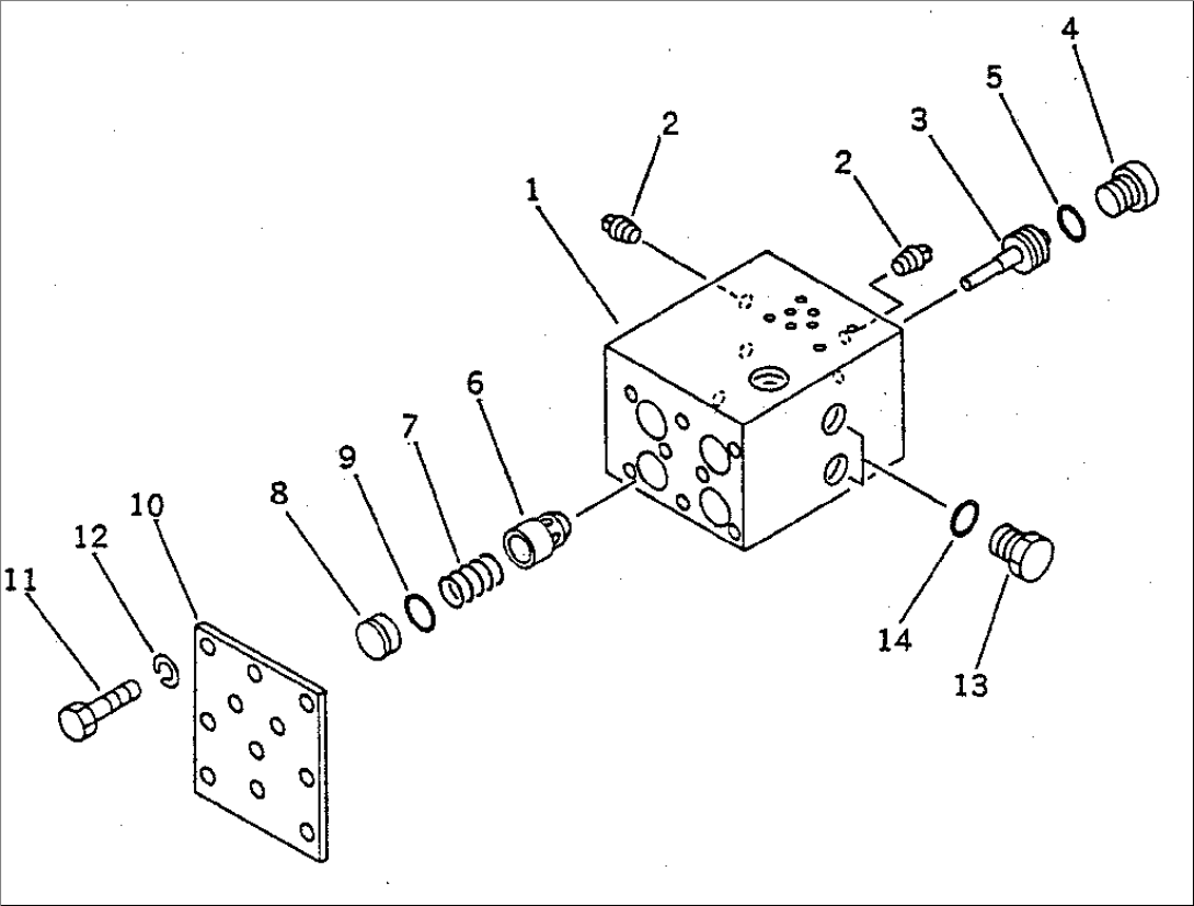 BOOM PILOT CHECK VALVE