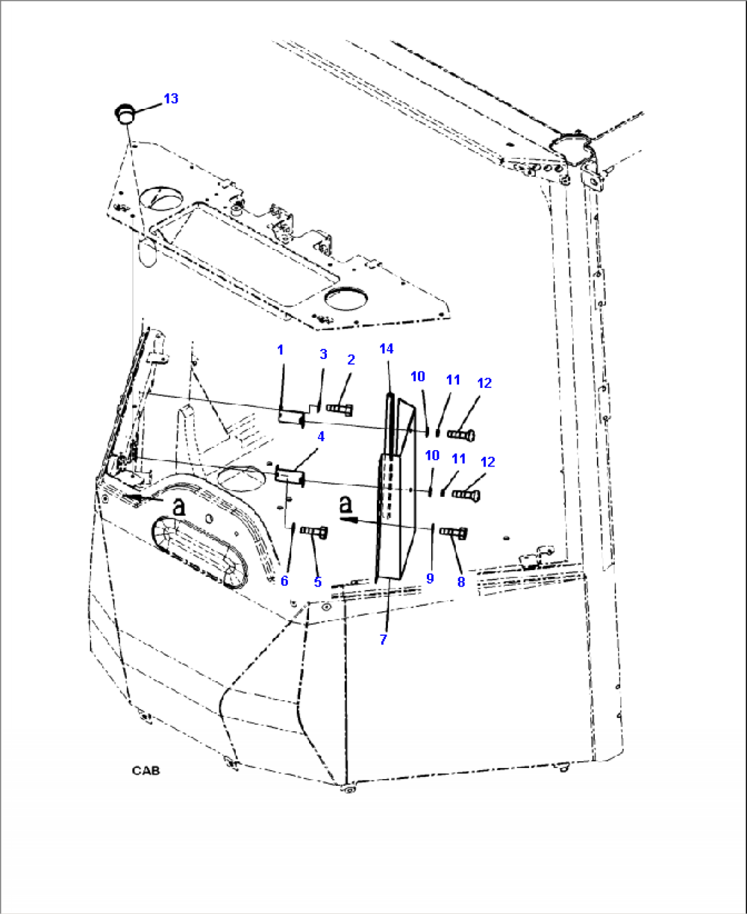 K0714-01A0 COOLER AND HEATER BOX LESS