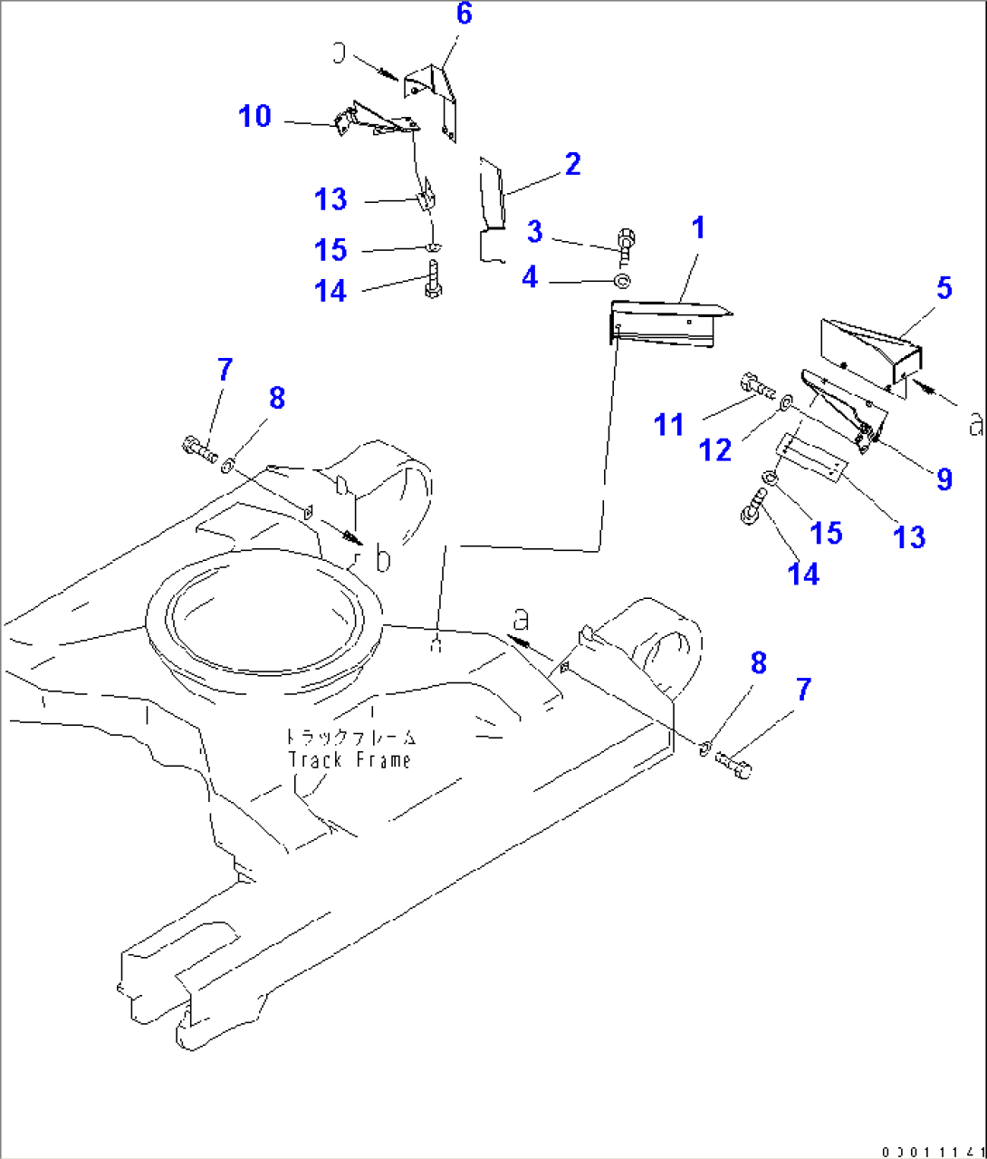 TRAVEL PIPING GUARD (FOR VARIABLE GAUGE)