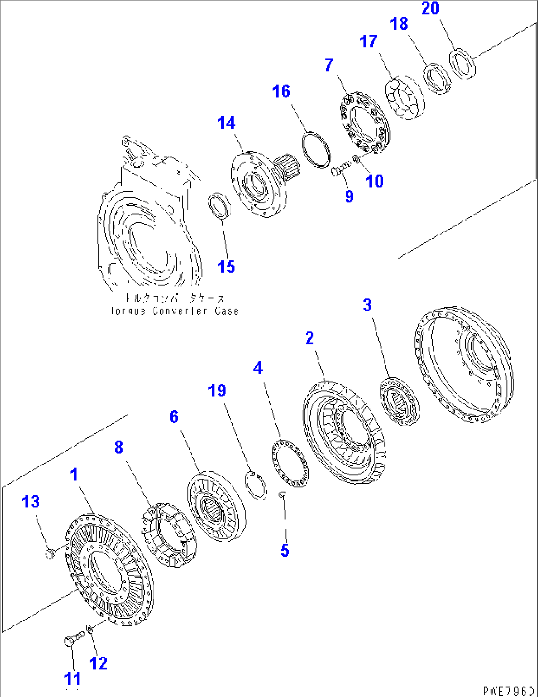 TORQUE CONVERTER BARE