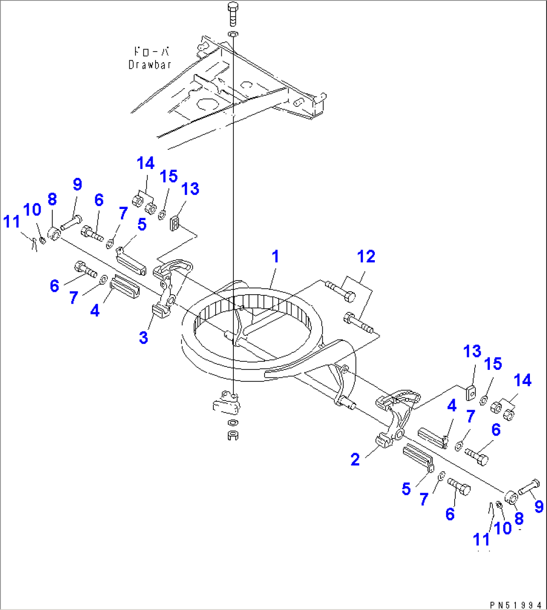 CIRCLE SUPPORT(#6001-)