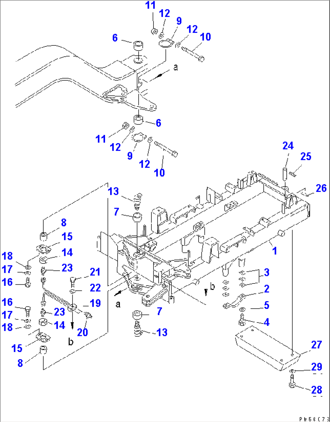 REAR FRAME(#1001-1999)