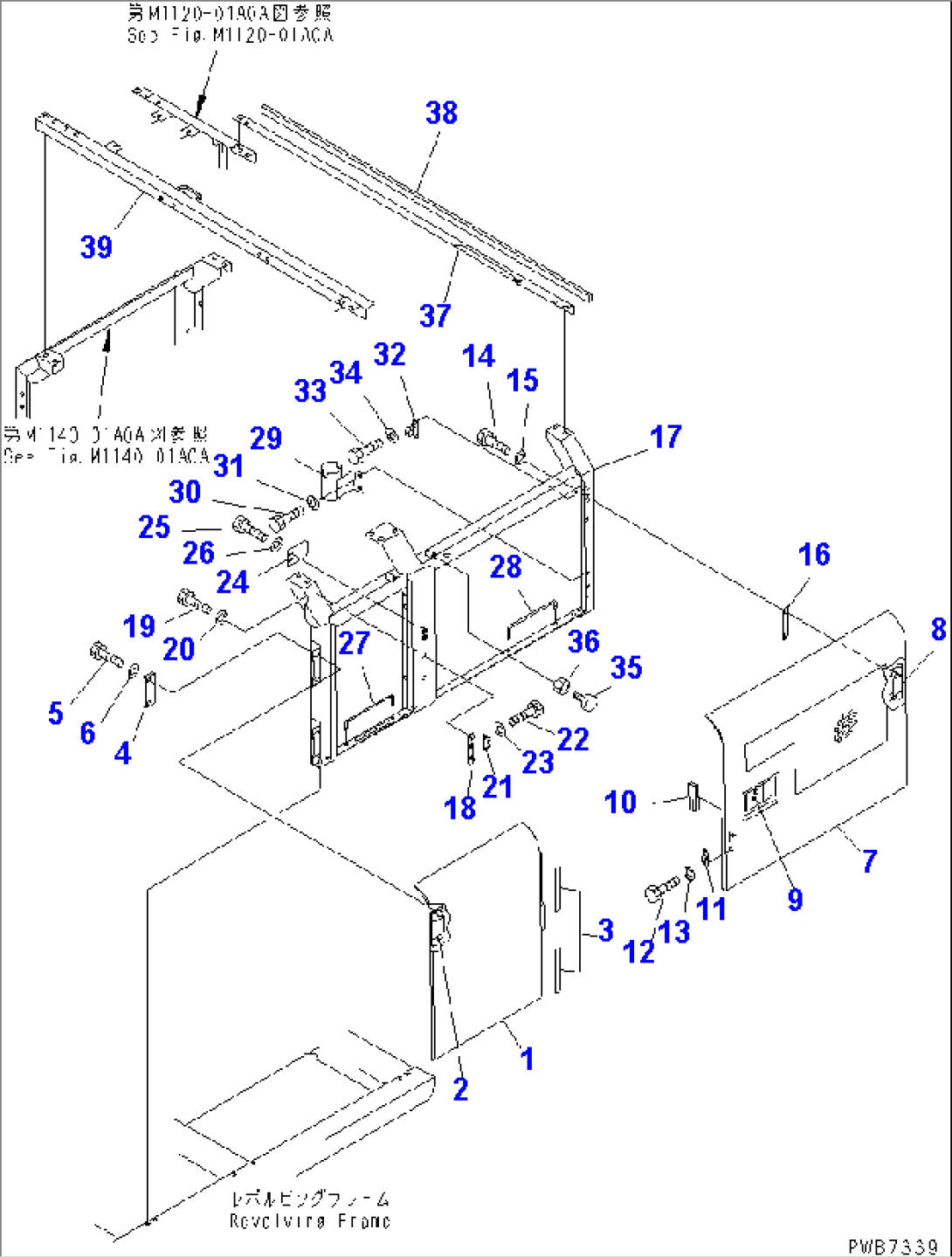 LEFT SIDE DOOR (WITH HOLE) (WITH F.O.P.S.)(#98100-)
