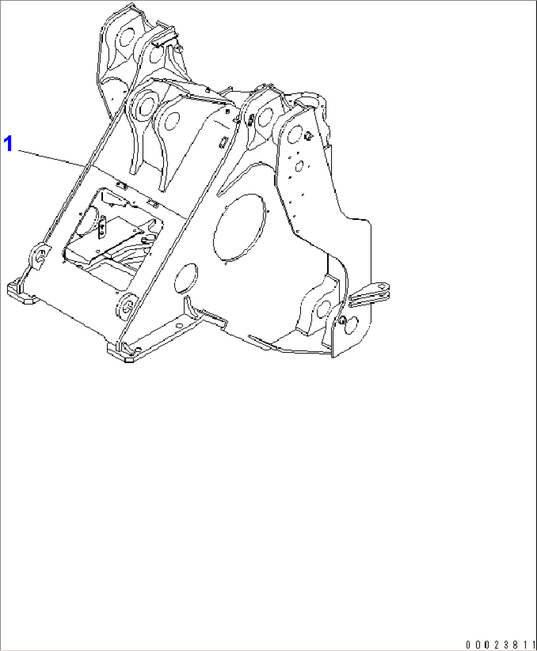 FRONT FRAME (WITH ADDITIONAL STEP)