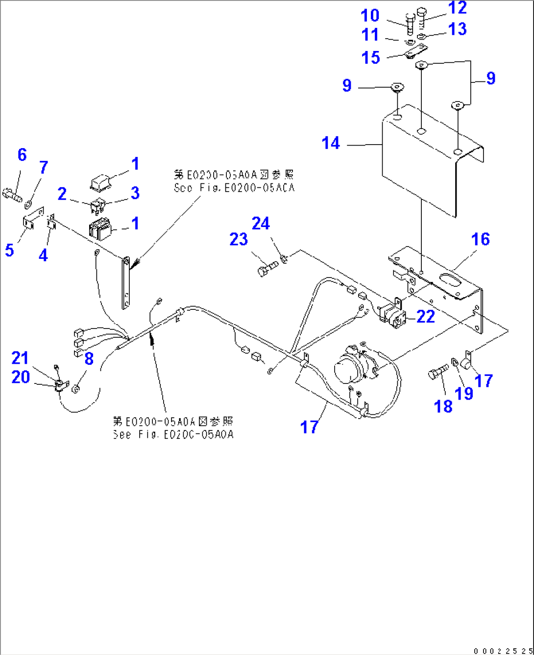 WIRING HARNESS (SLOW BLOW FUSE AND MOUNTING PARTS)(#11501-)