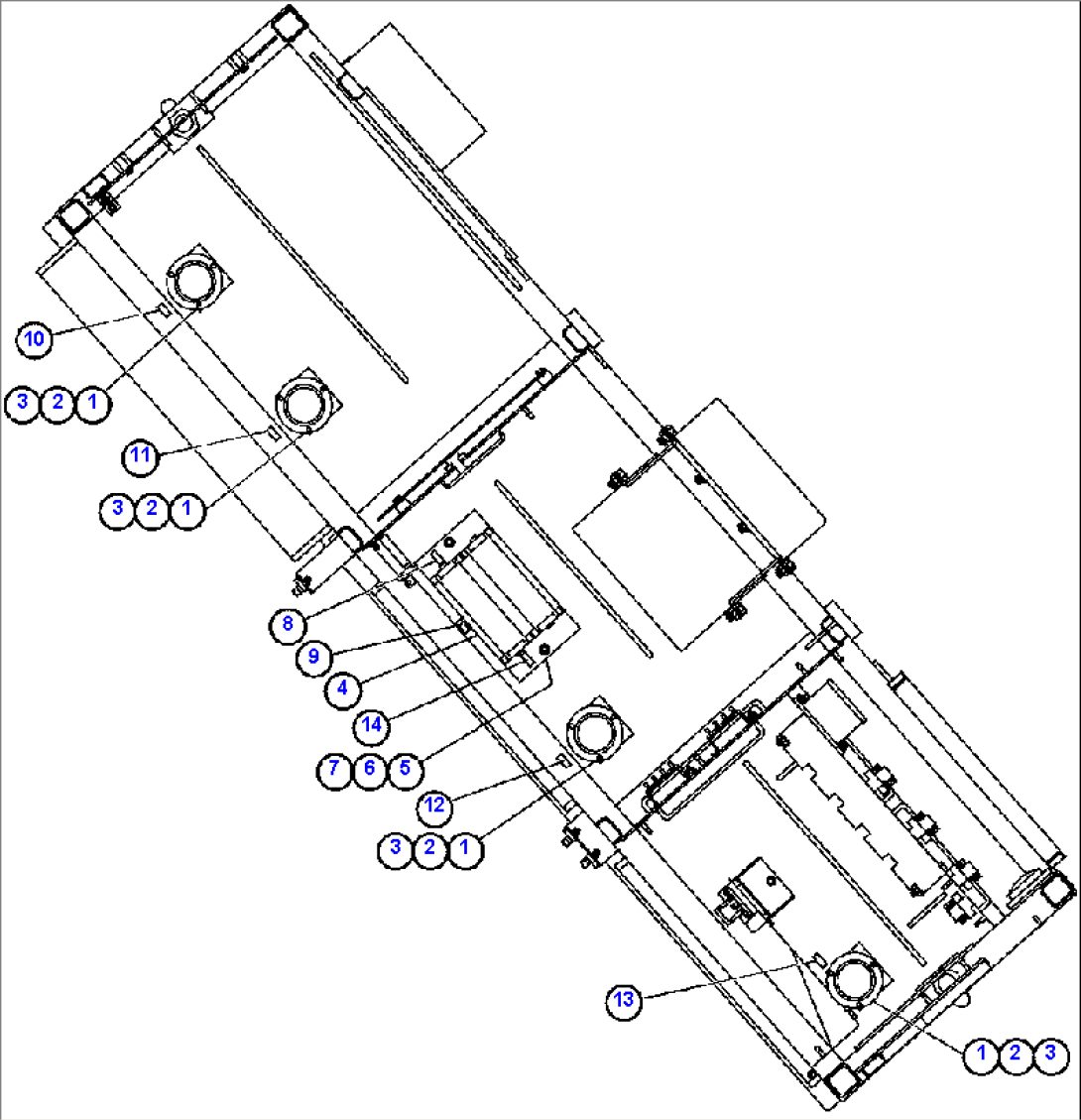 CONTROL CABINET - UNDER TOP COVER