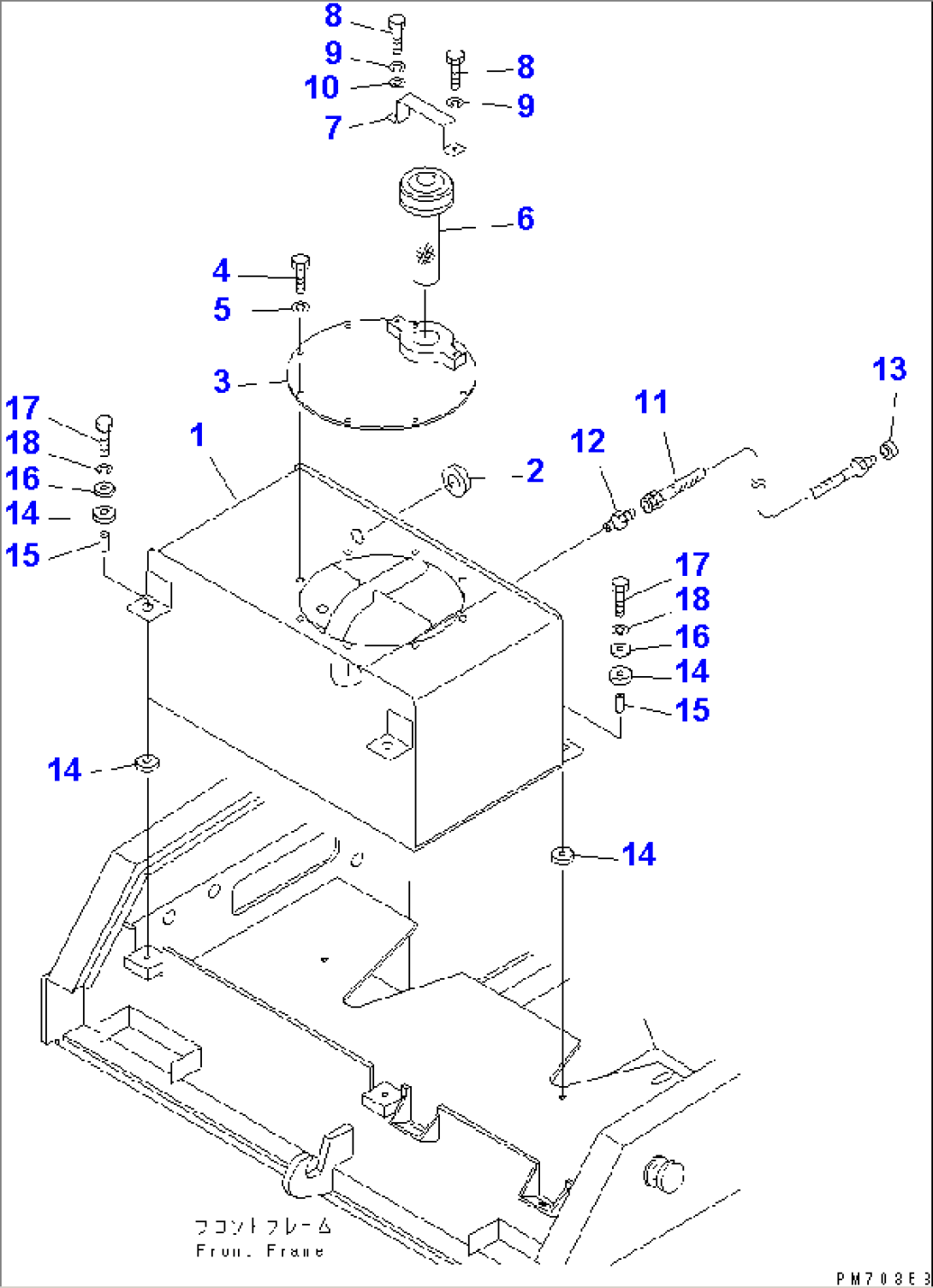 HYDRAULIC OIL TANK