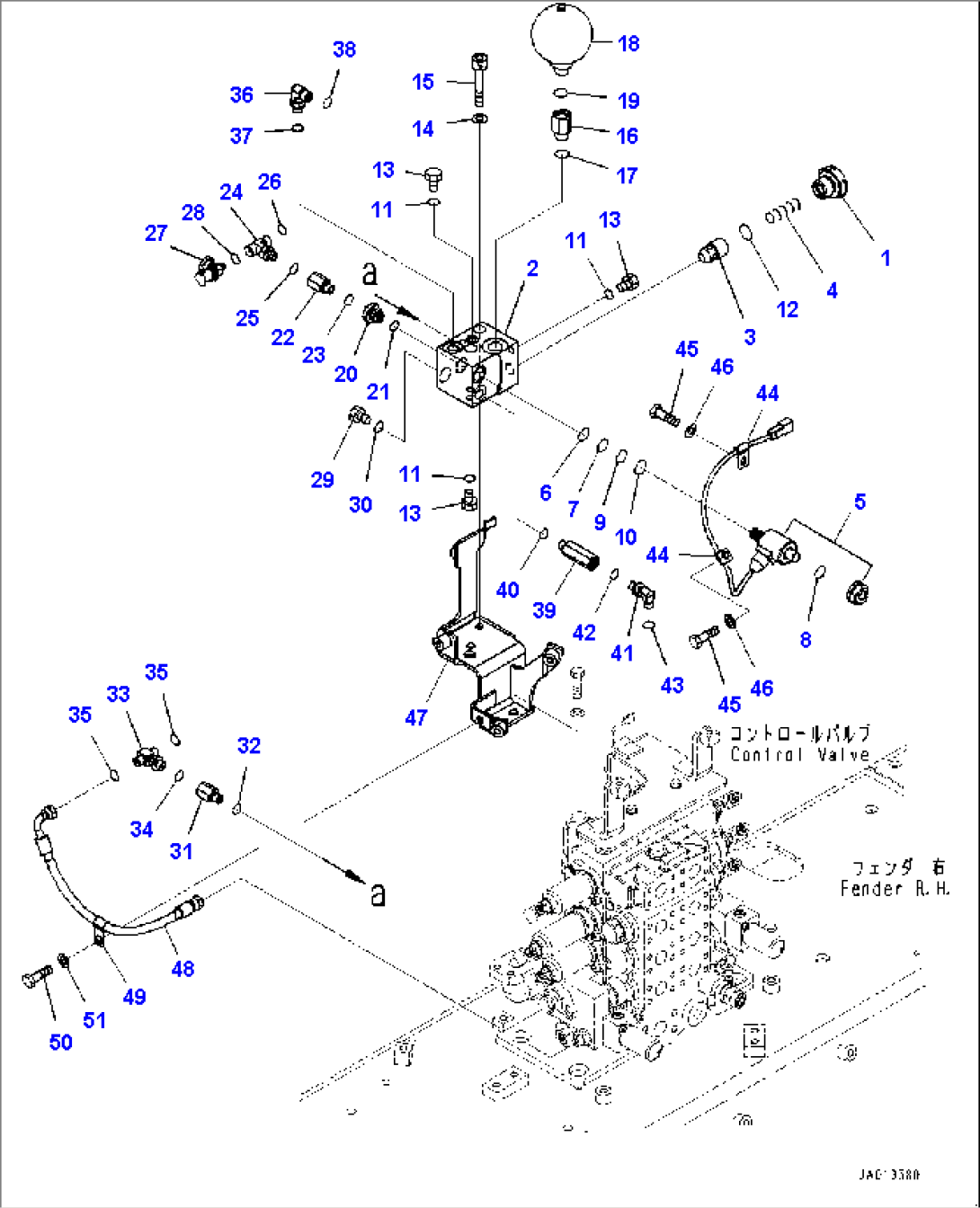 Fender, PPC Block (#22083-)