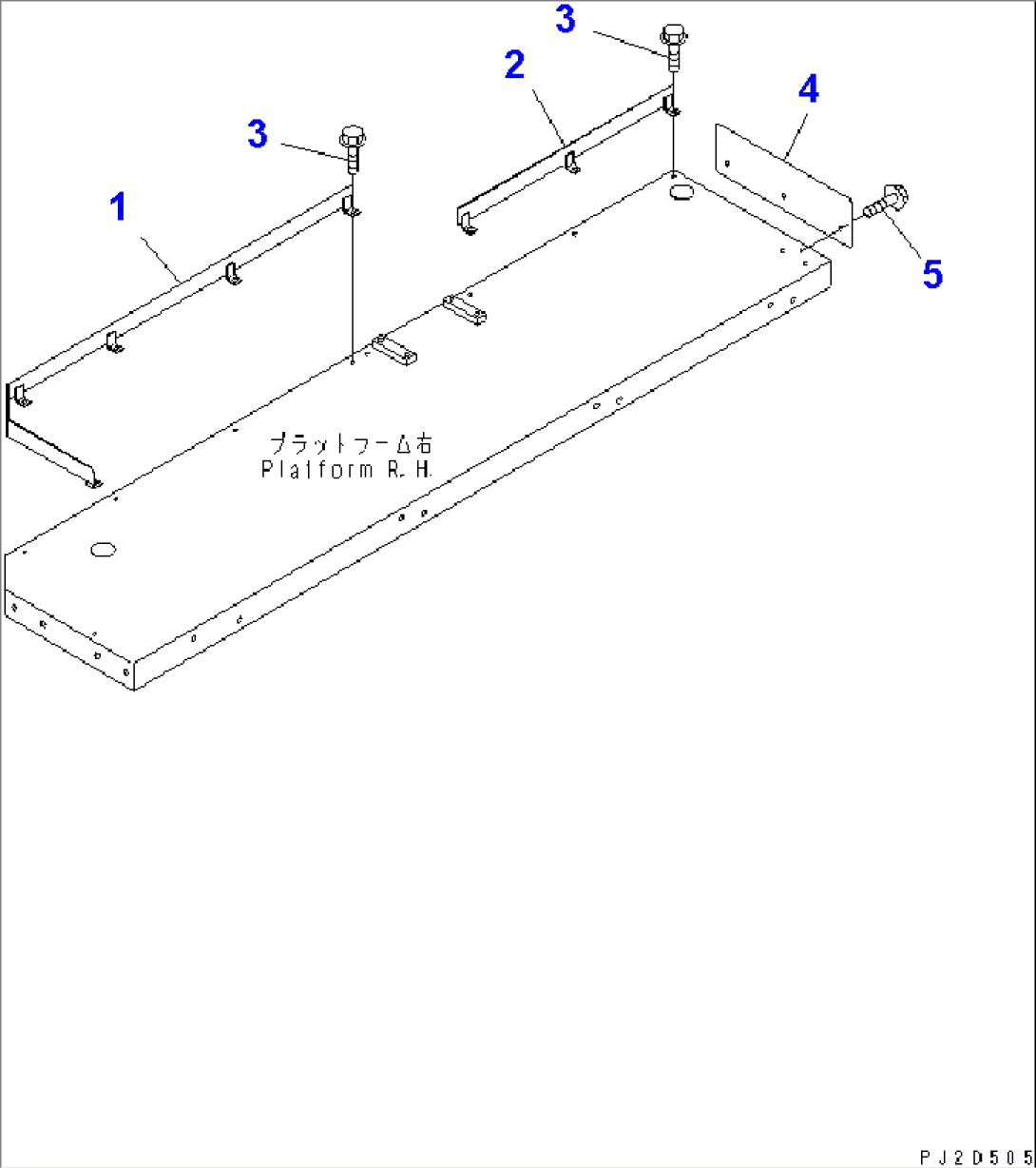 PLATFORM (3/3) (WITH MUFFLER¤ LARGE BATTERY AND PAYLOAD METER)