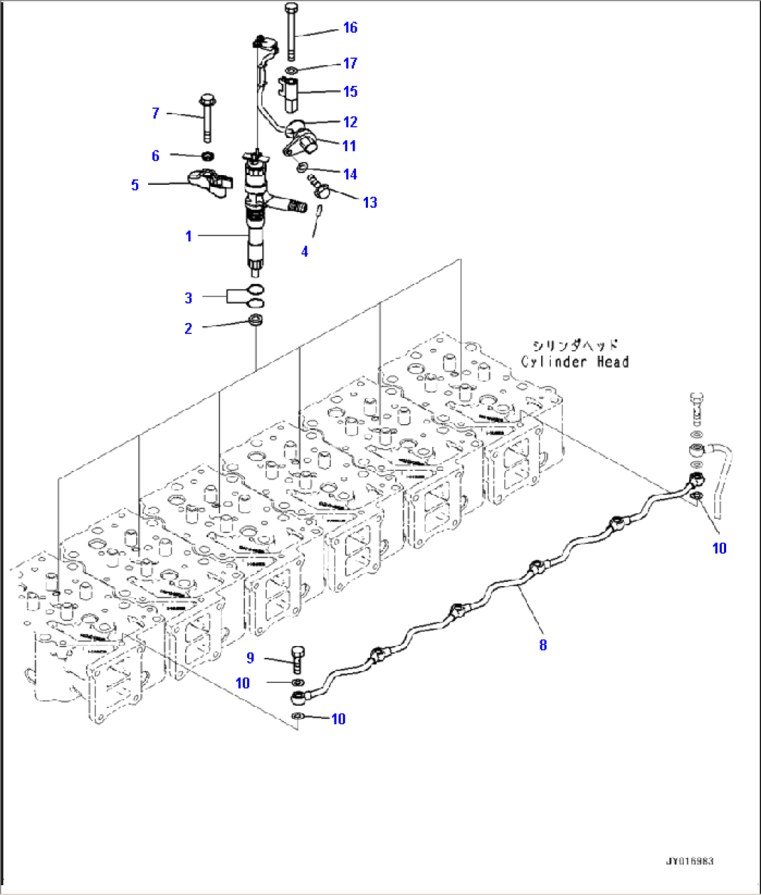 A4210-001001 FUEL INJECTION NOZZLE