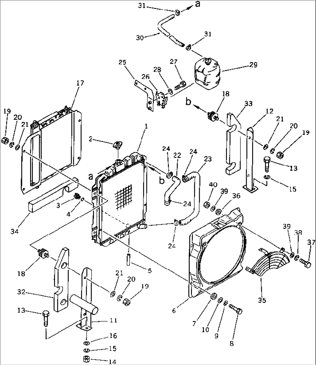 RADIATOR AND PIPING(#1001-1228)