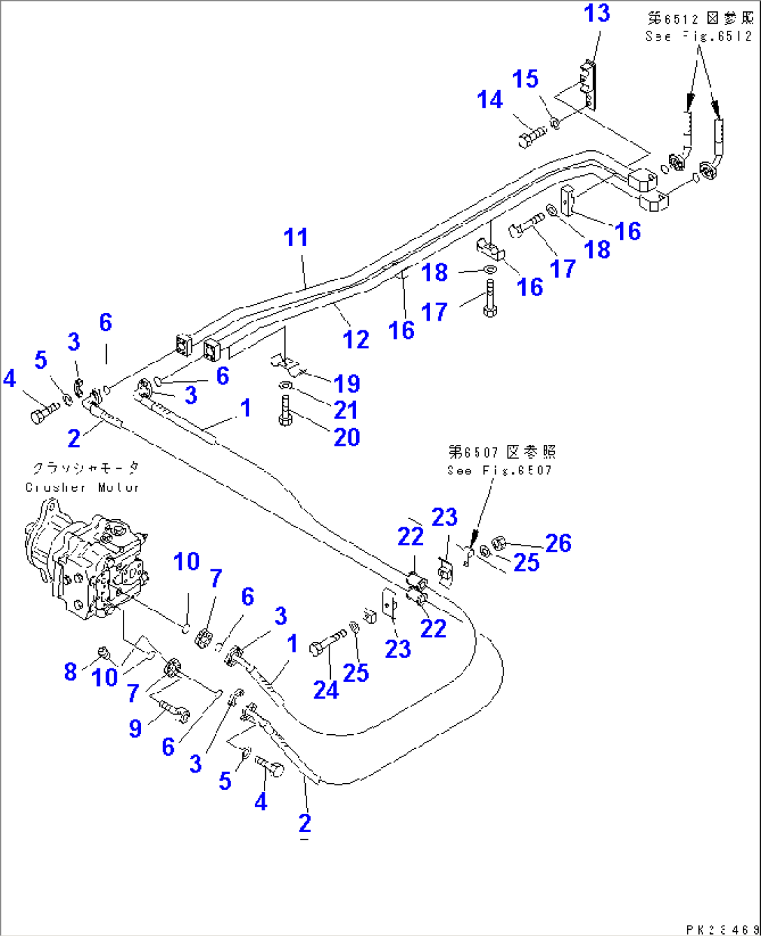 CRUSHER PIPING (11/13) (CRUSHER LINES)(2/3)