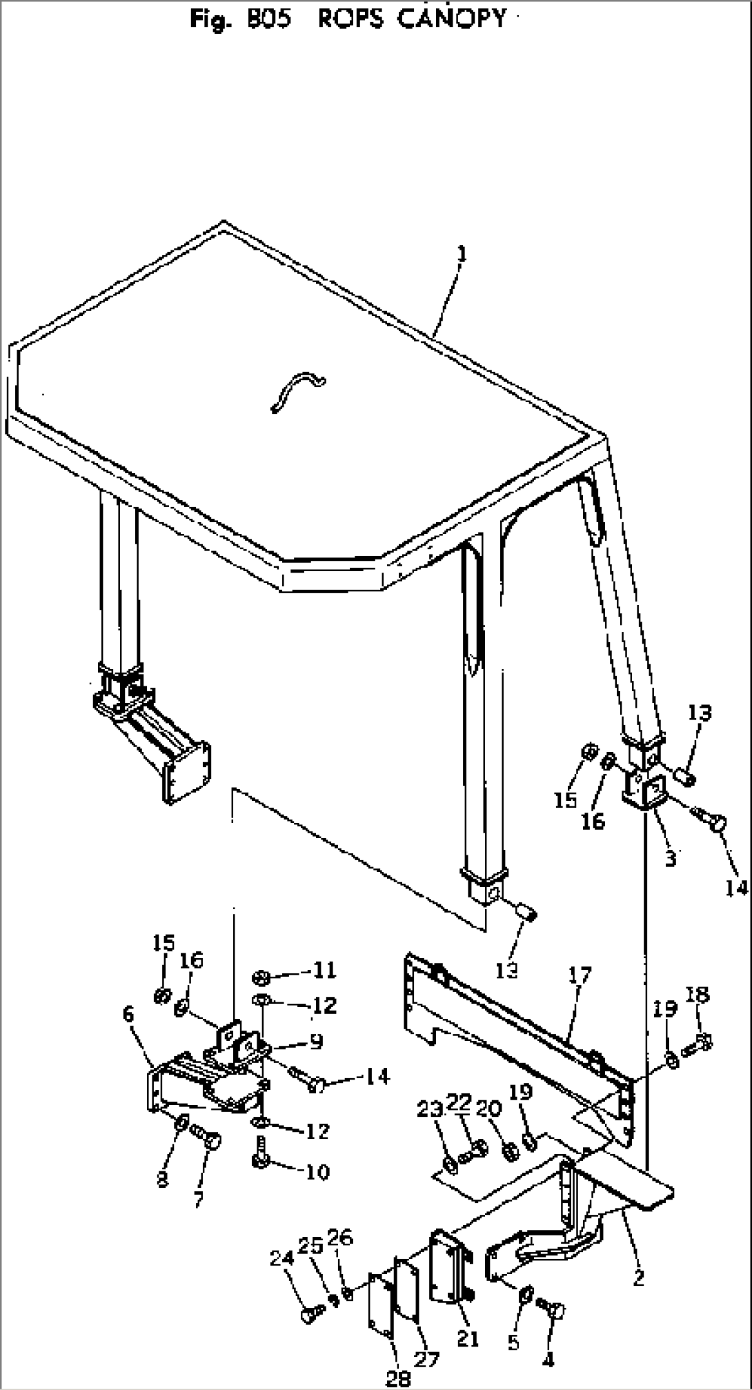 ROPS CANOPY