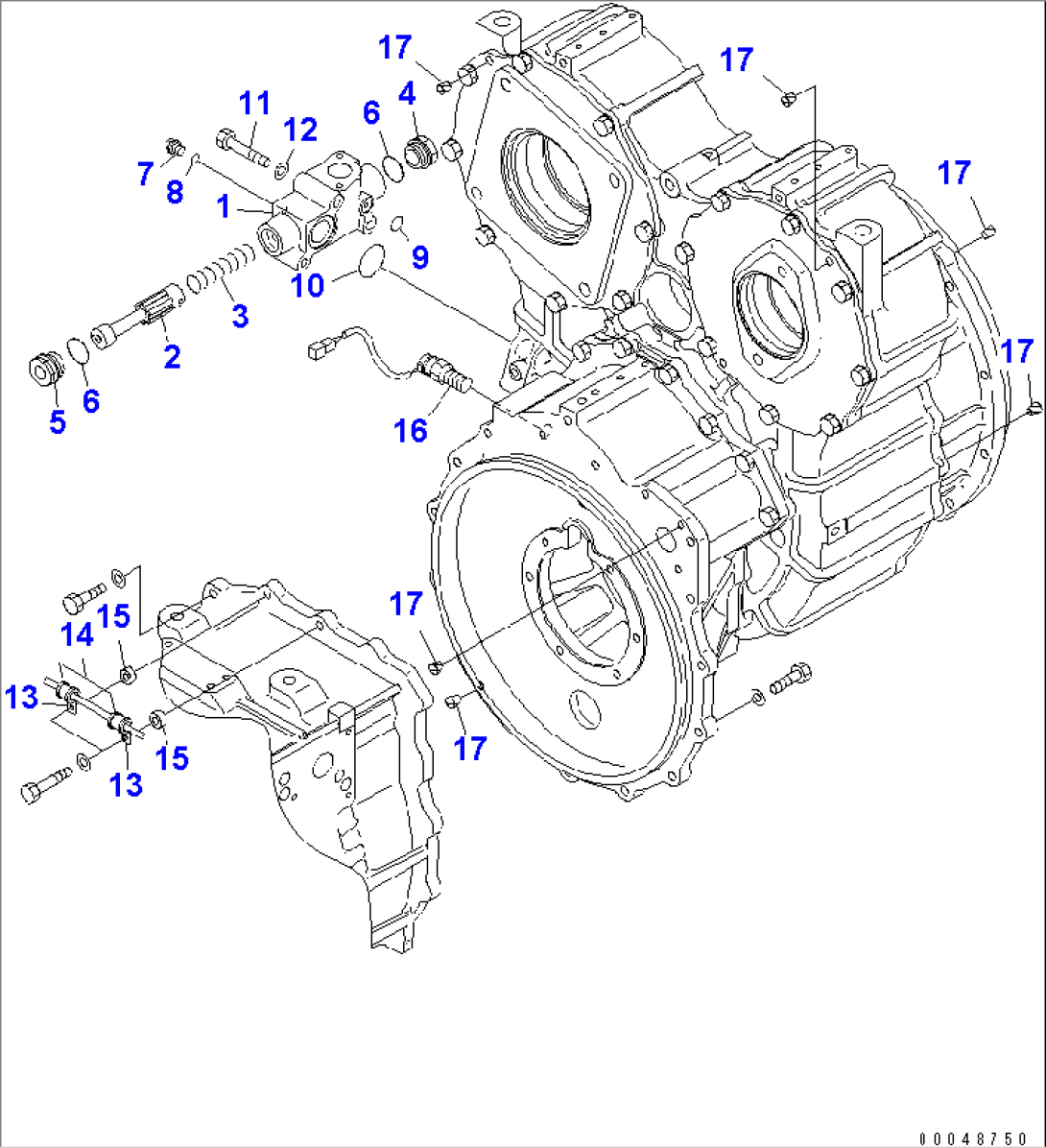 TORQUE CONVERTER(#55001-)