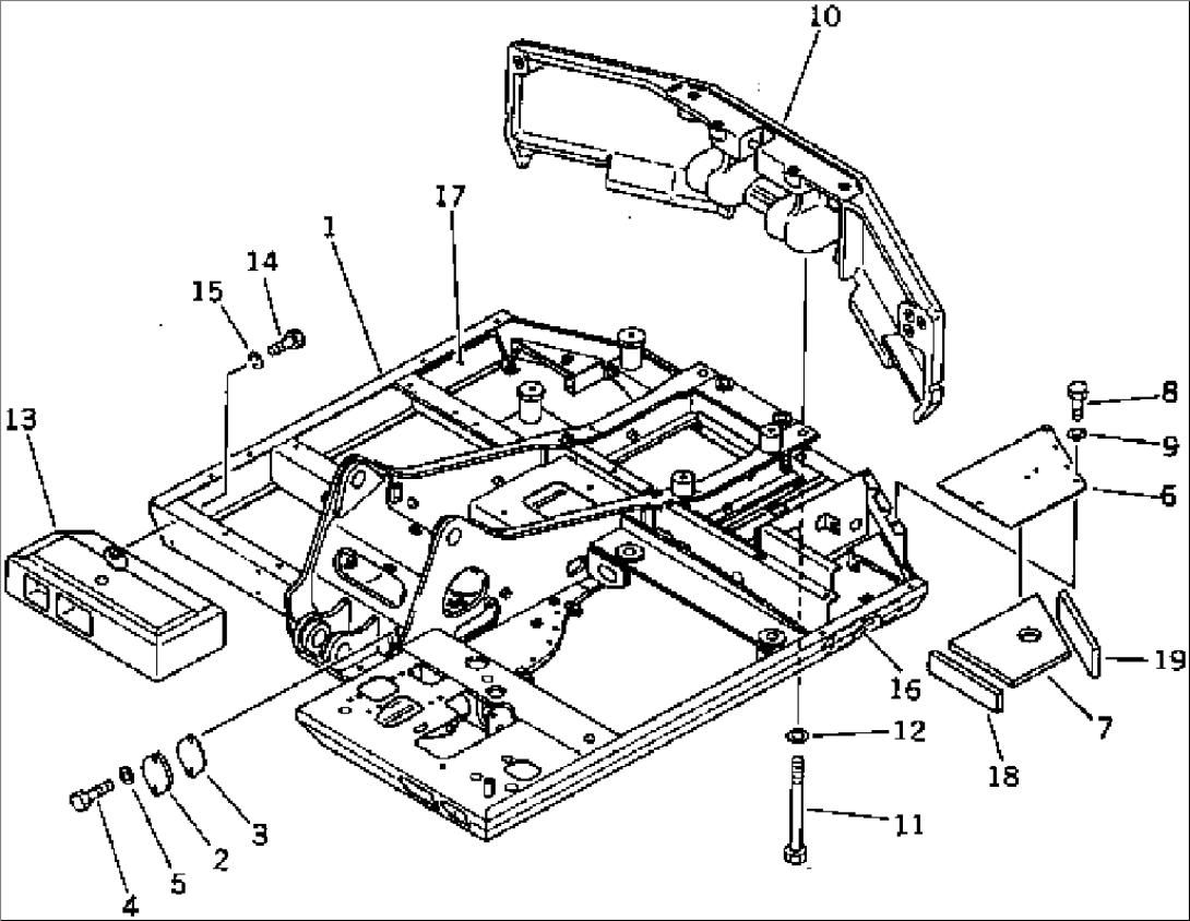 REVOLVING FRAME (NOISE SUPPRESSION SPEC.)