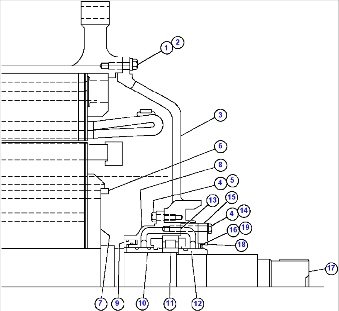 MOTOR ASSEMBLY - WHEEL - 1 (GE0053)