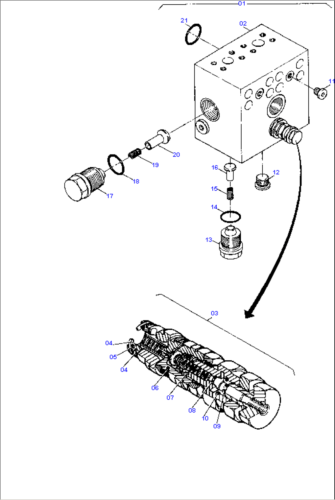 Slew-Brake Valve