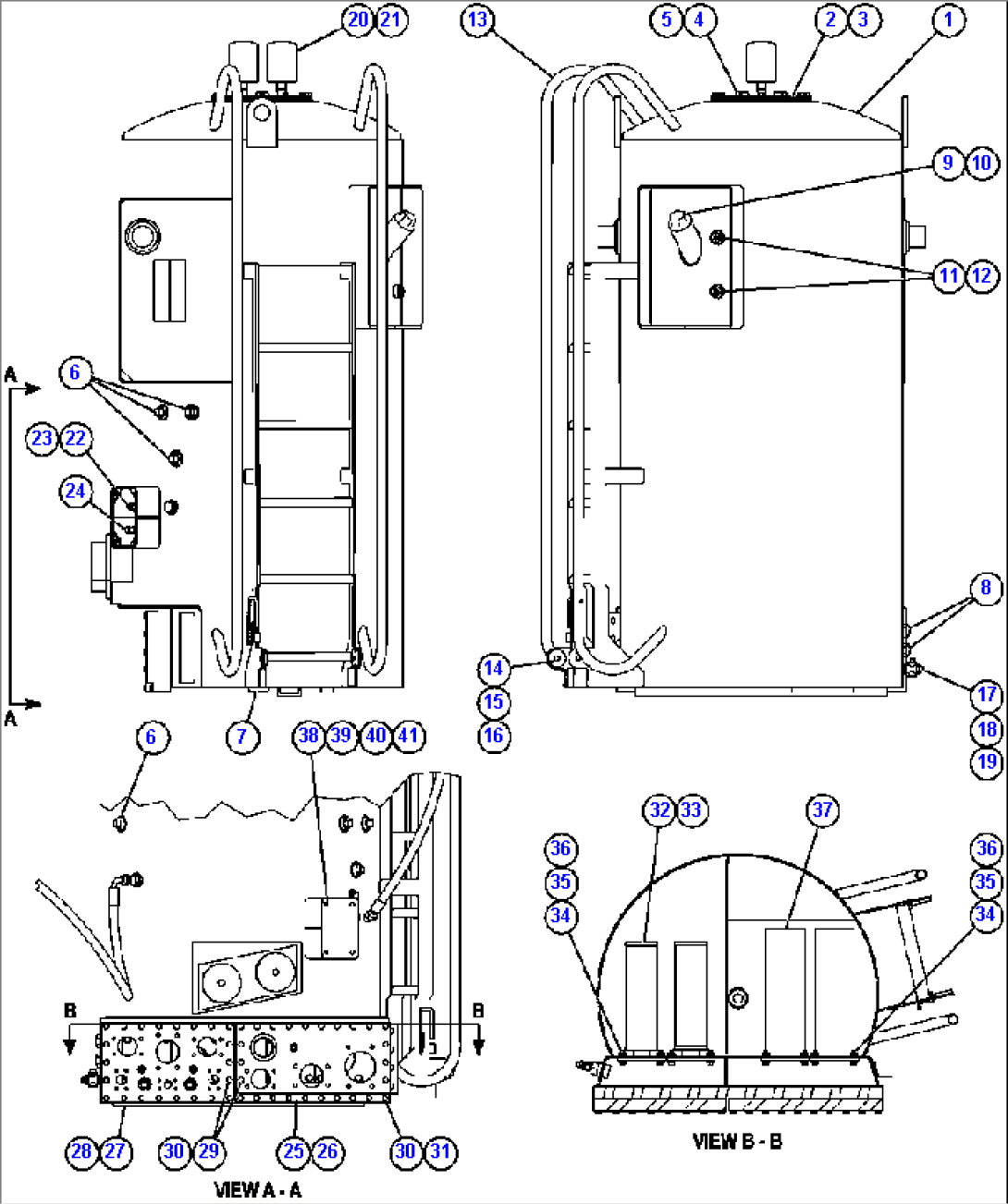 HYDRAULIC TANK ASSEMBLY INSTALLATION