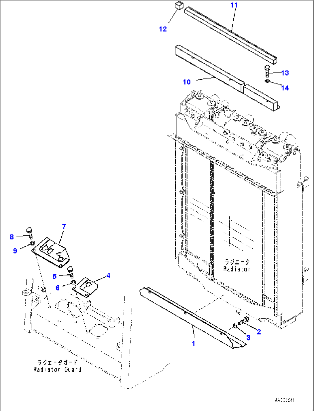 Cooling System, Baffle (#1001-)