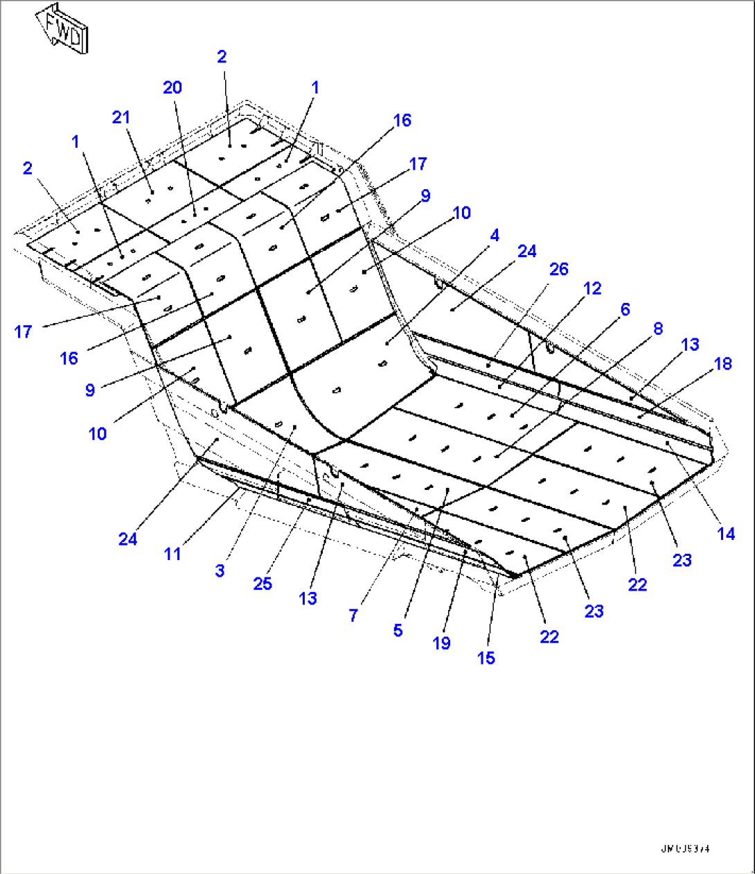 Body, Steel Liner (#30001-)